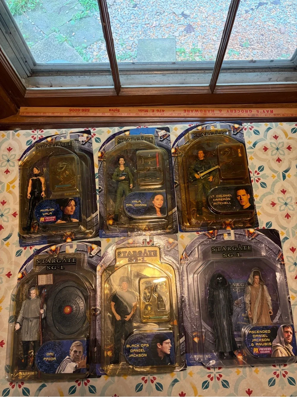 Stargate SG-1, Series 3, complete set action figures